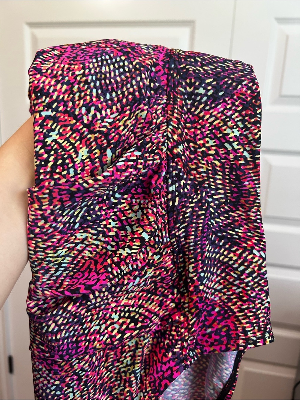 NWT Christina D-Cup Colourful Vibrant Patterned One-Piece Swimsuit Size 8 - Picture 5 of 5